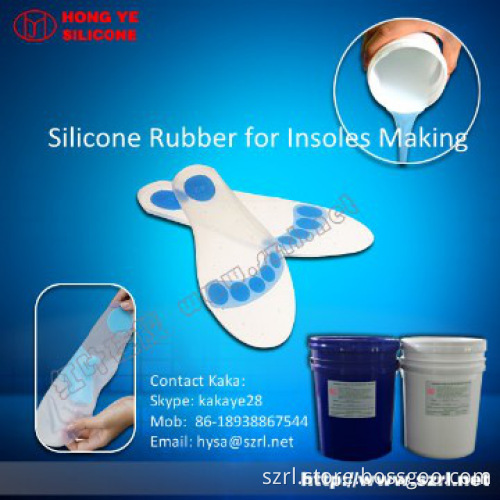 Medicial Grade Silicone Rubber to make Silicone Insoles,manufacturer